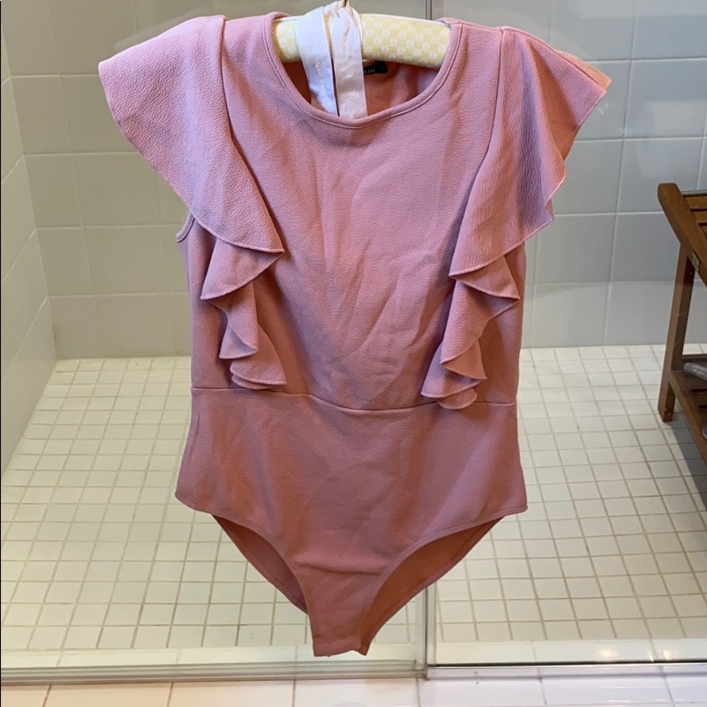 Dusty rose bodysuit